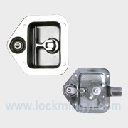 Key-locking folding T handle lock_50010